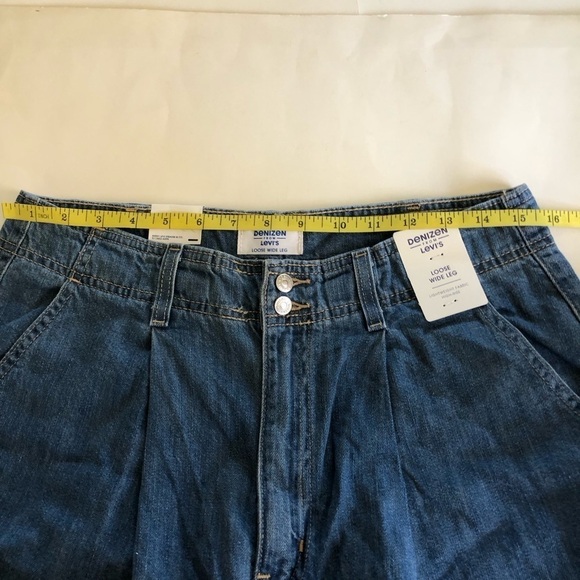 Denizen from Levi’s Denim High Rise Loose Wide Leg Jeans Size 8/W29 - Picture 11 of 16